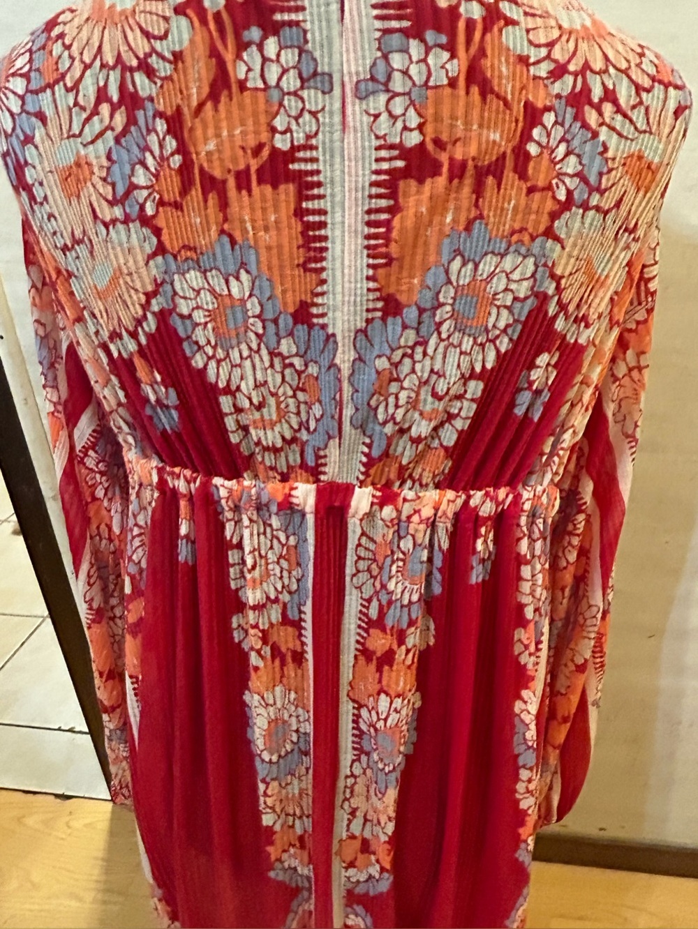 Free People Tilda Wrap Dress in the "Femme Combo" - Picture 11 of 16